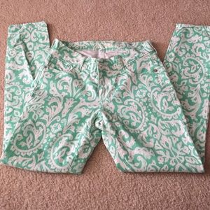 Old navy paisley skinny jeans
