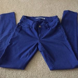 Old navy blue skinny jeans
