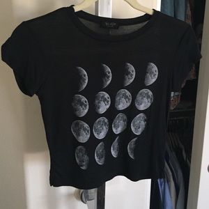 Moon crop top