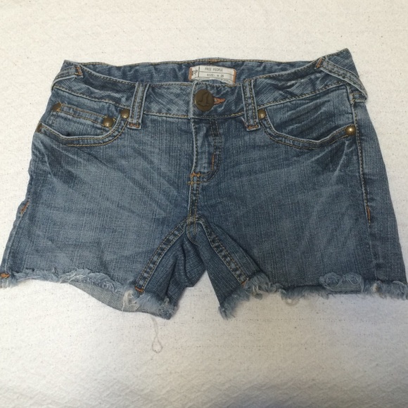 Free People Denim Shorts