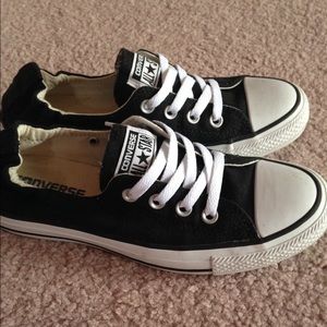 Women's size 7 black All-Star converse