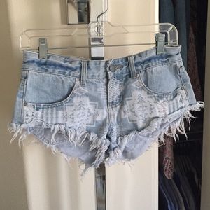 High waisted billabong shorts