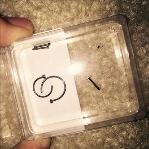 Nose studs and hoops