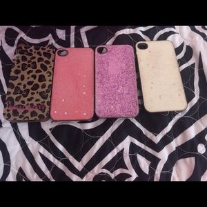 iPhone 4s cases set of 4