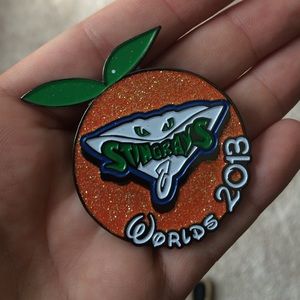 Stingrays 2013 worlds pin