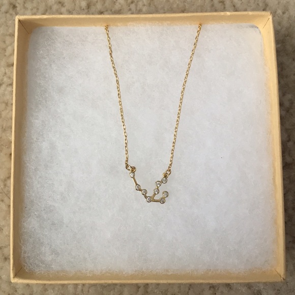 Aquarius constellation necklace (urban outfitters)
