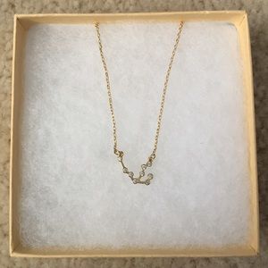 Aquarius constellation necklace (urban outfitters)