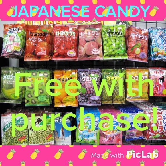 Free Japanese candy!