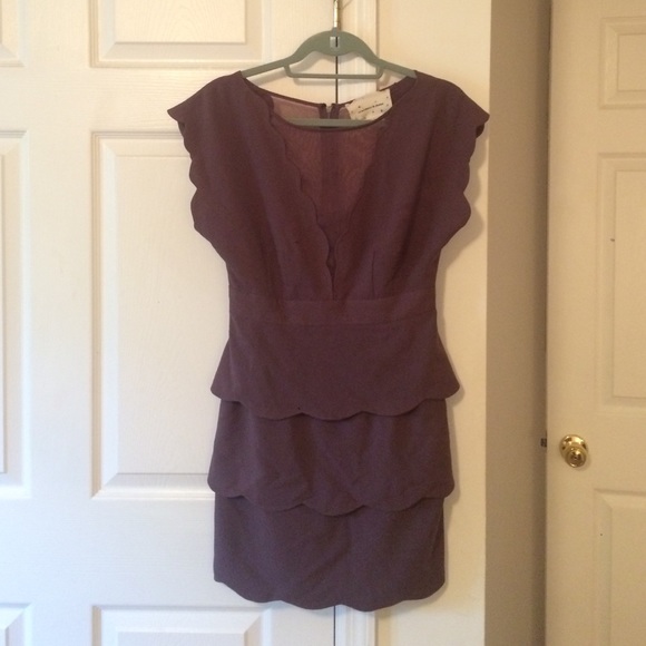 uo scallop semi-formal dress