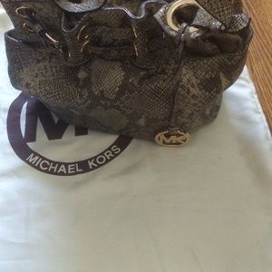 Michael Kors Snake print bag