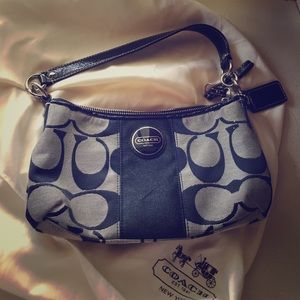 Small Coach Bag- short and long strap (detachable)
