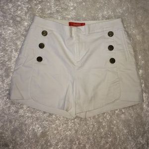 Cartonnier White High Waisted Shorts!