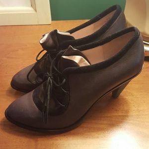 Anthropologie gray heels