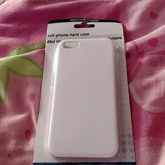 A white iPhone case