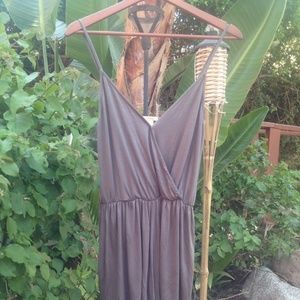 Sexy Charcoal Grey Romper