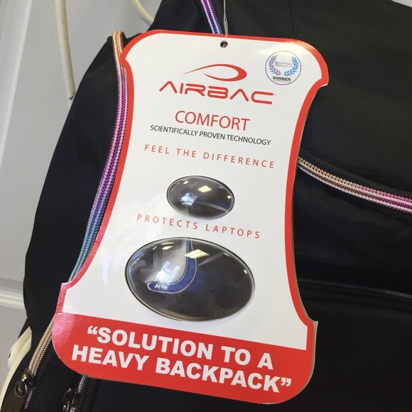 Black Backpack. - Picture 2 of 4