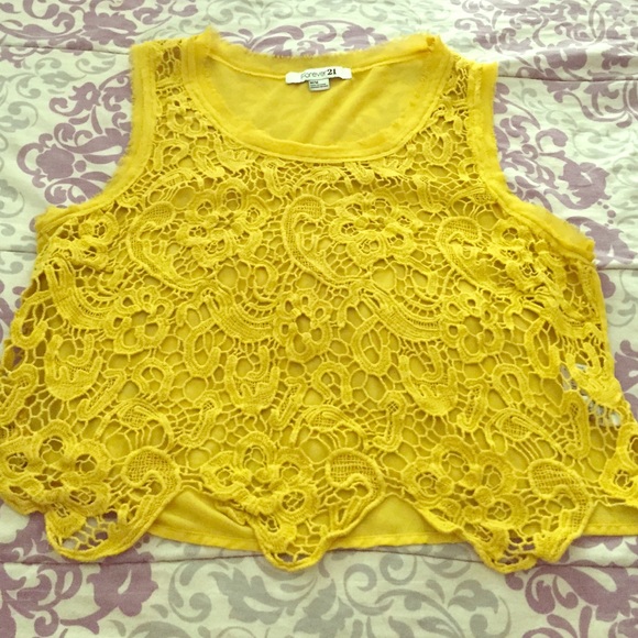 Mustard yellow shirt