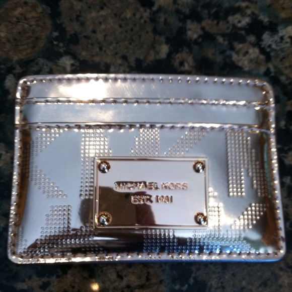 Michael Kors Rose Gold card wallet