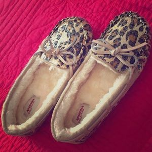 Arizona Jean Co. Sequined Moccasins.