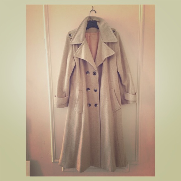 Seventies anckle length winter coat