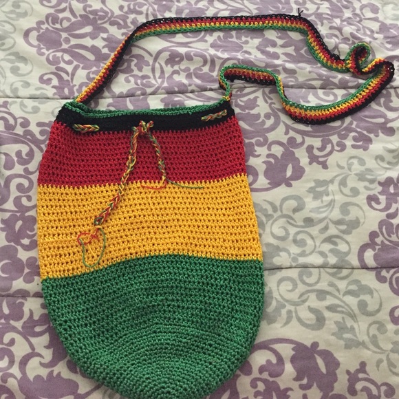 Cute handmade bag from Jamaica