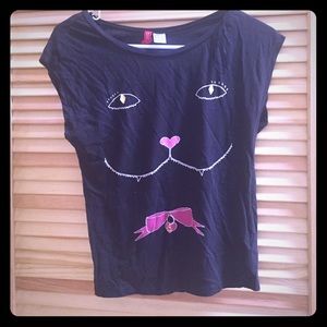 Cute kitty cat shirt!