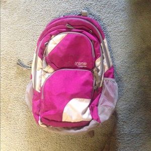 Jansport backpack (magenta)