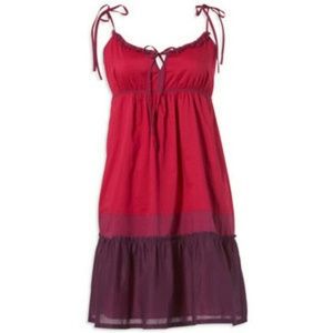 American Eagle Color Block Sun Dress