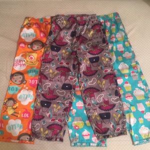 💟SOLD💟 Girls Pajama Pants size 6-7