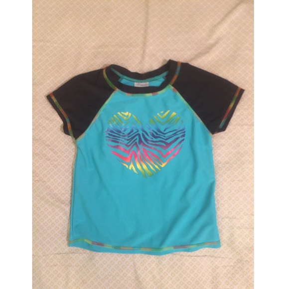 💟SOLD💟 Girls swim shirt