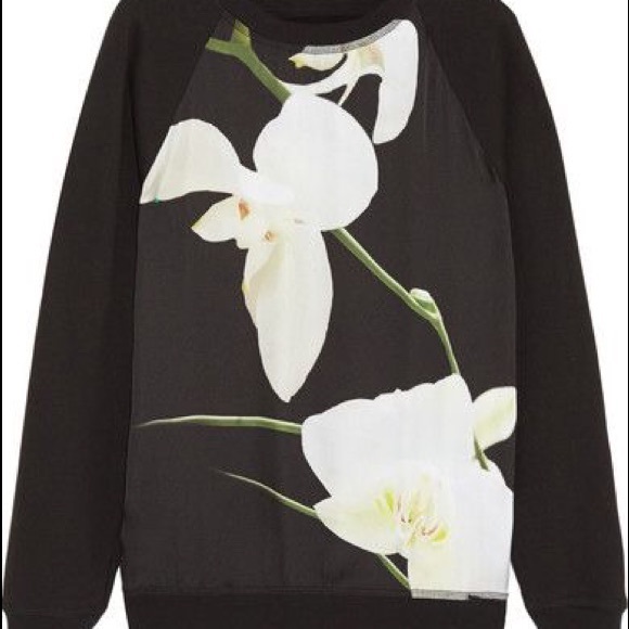 Altuzarra Sweaters - Altuzarra for Target xs floral black sweatshirt