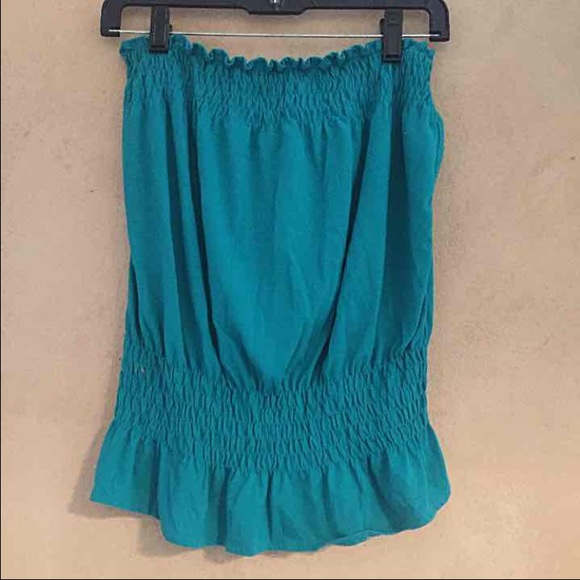 Old navy blue Aqua strapless top