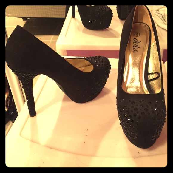 Black heels