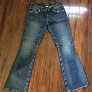 Silver jeans