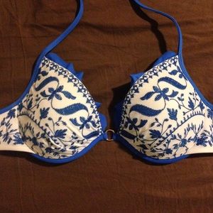 VS embroidered swim top
