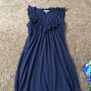 Speechless blue ruffle dress