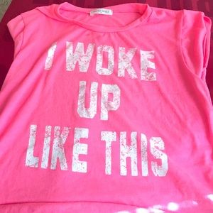 I woke up like this top💁