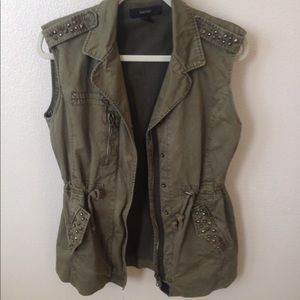 Studded Army Vest