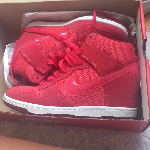 Nike dunk wedge sneakers