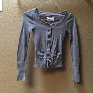 Aèropostale grey cardigan