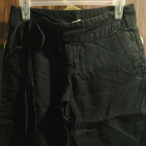 Cuffed Black dress shorts good condition