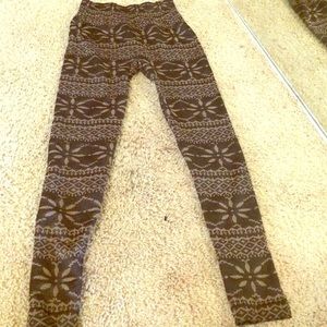 Patterned leggings