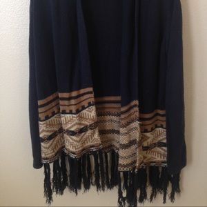 tribal cardigan
