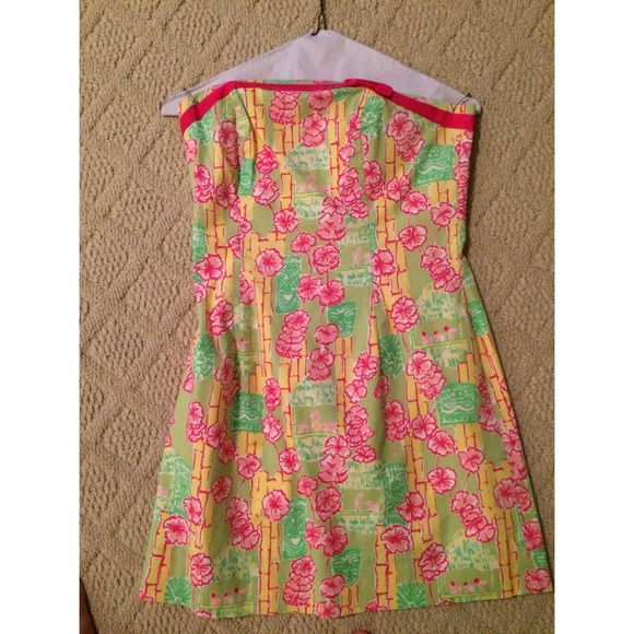 Lilly Pulitzer Strapless Dress