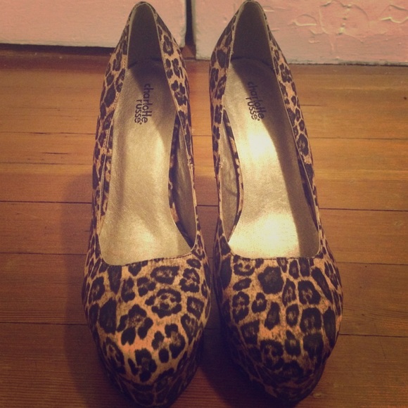 Leopard heels