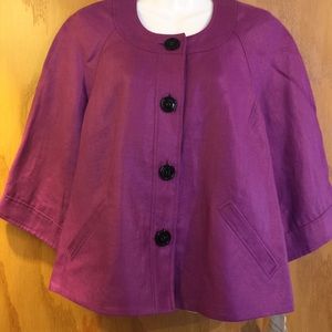 Linen 3/4 Sleeve Jacket