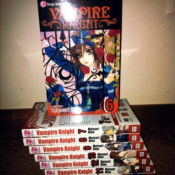 Vampire knight books