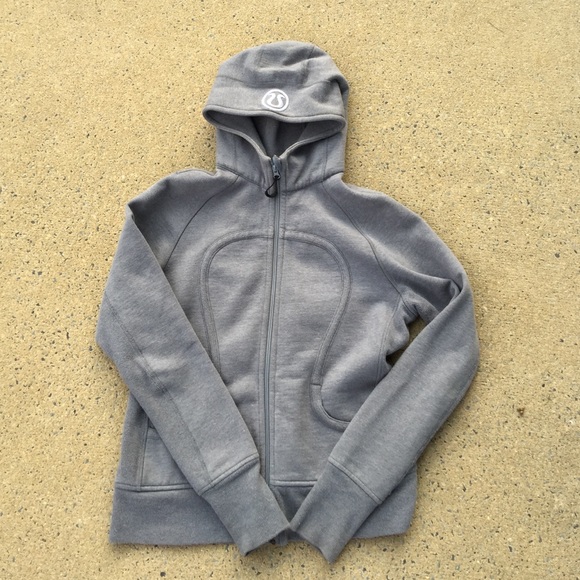 Grey Lulu Scuba Hoodie