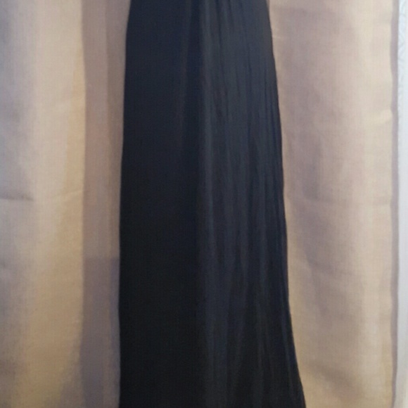 SOLD Awesome wood neckline maxi dress - Picture 4 of 4