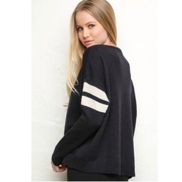 RARE Brandy Melville Varsity Veena Sweater